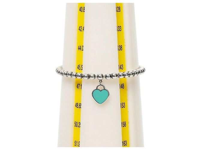 Bracciale Tiffany & Co Heart Bead Argento - vista 5