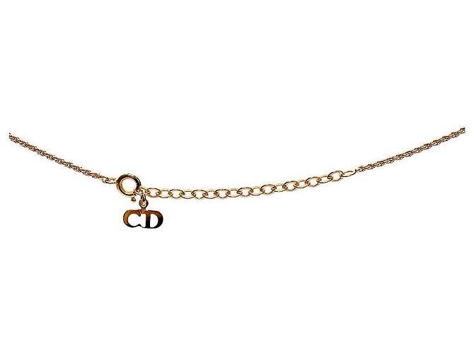 Dior Collana Oblique in Oro con Cuore in Zirconia - vista 4