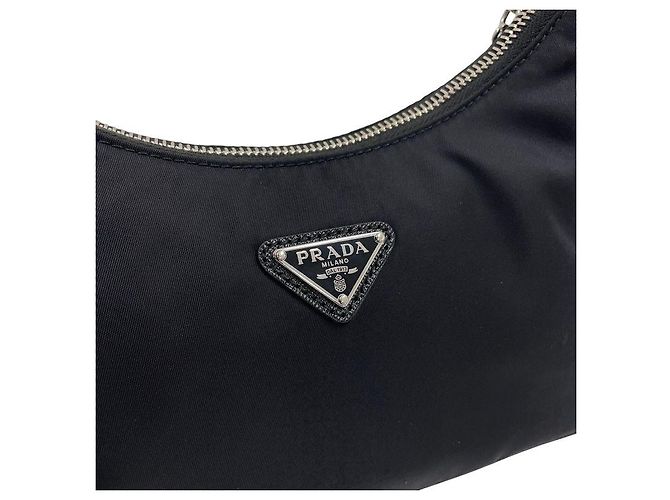 Prada Borsa a tracolla e spalla Multi Hobo in Rinylon - vista 4