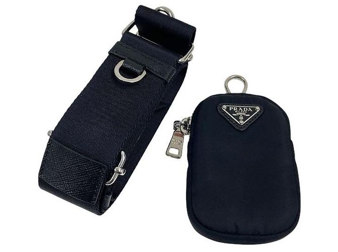 Prada Borsa a tracolla e spalla Multi Hobo in Rinylon - vista 7