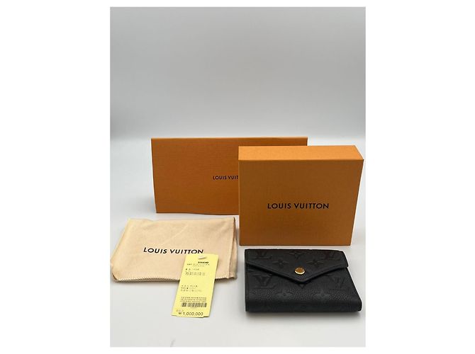 Louis Vuitton Cartera Victorin Empreinte Black - vista 2