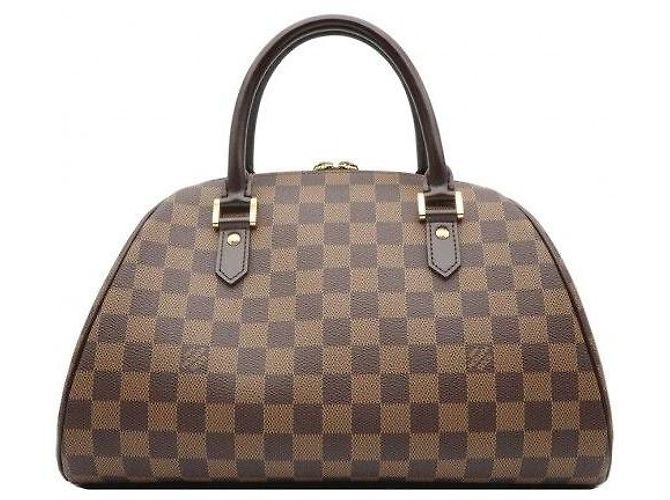 Louis Vuitton Borsa Tote Rivière MM in Canvas Damier Ebene Monogram - view 4