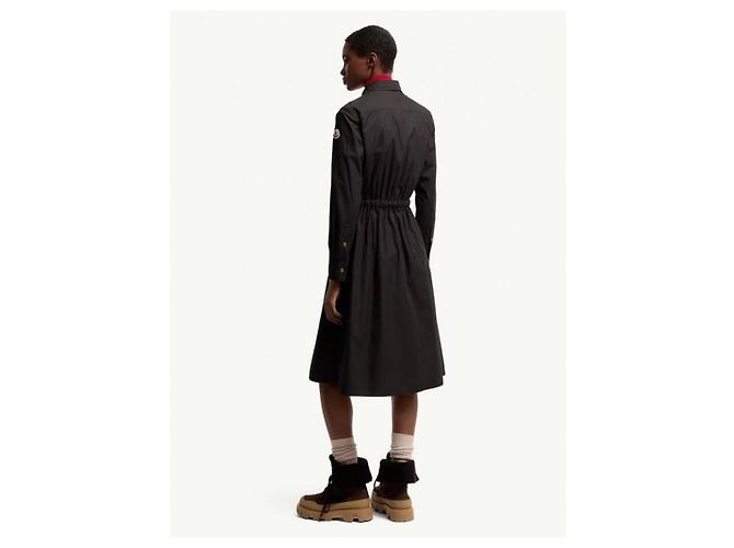 Moncler Vestido midi de mezcla de algodón - vista 7