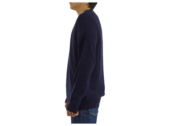 Ralph Lauren Wollstrickpullover für Herren Dunkelblau - Ansicht 4
