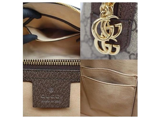 Gucci mala Supreme Web Medium Top Handle Bag - vista 8