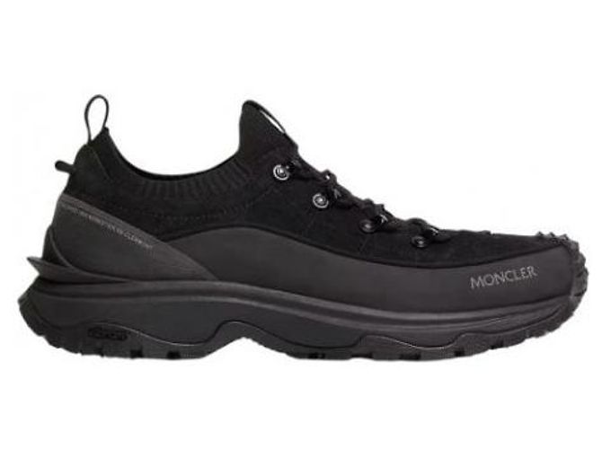 Moncler Sneakers Trailgrip in camoscio - vista 4