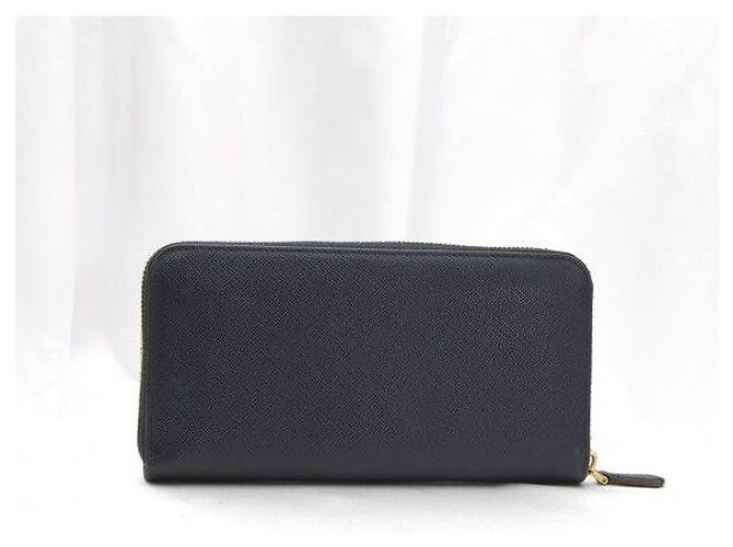 Prada Cartera larga con cremallera Vitello Move Negra - vista 4