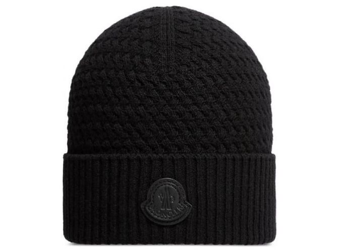 Moncler Berretto in misto cashmere - vista 4