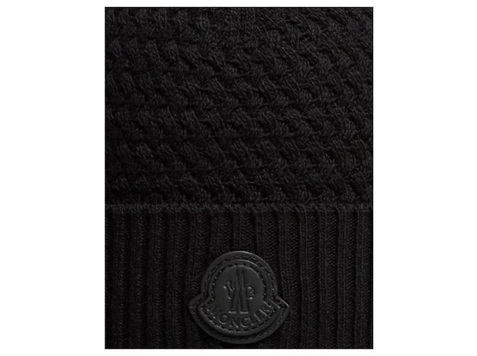 Moncler Berretto in misto cashmere - vista 5