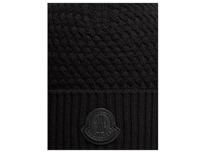 Moncler Berretto in misto cashmere - vista 7