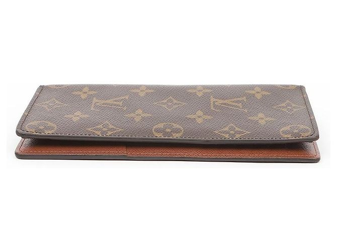 Louis Vuitton Monogram Brazza Long Wallet for Men - view 3