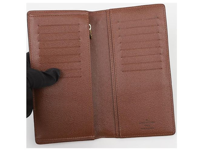 Louis Vuitton Monogram Brazza Long Wallet for Men - view 9
