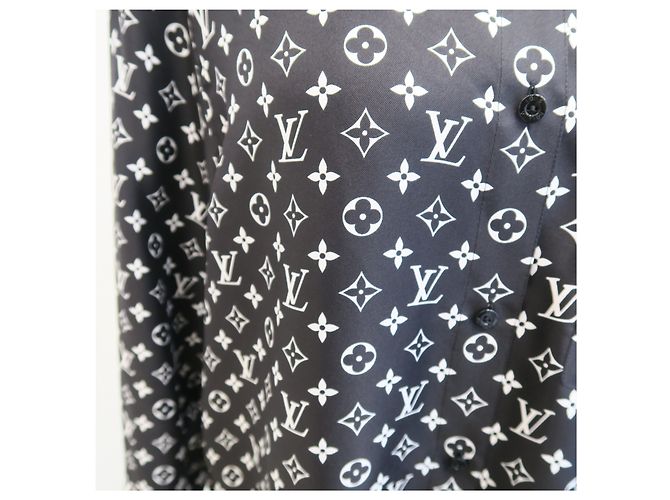Louis Vuitton Seidenhemd mit Monogramm-Muster - Ansicht 3