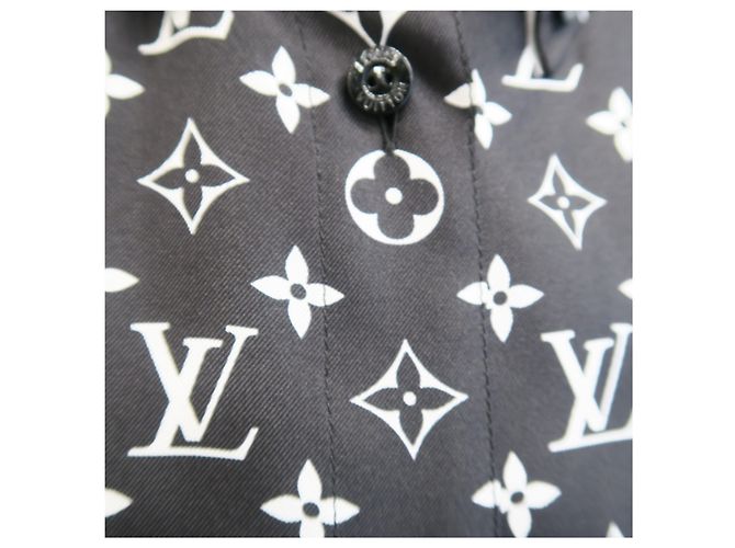 Louis Vuitton Seidenhemd mit Monogramm-Muster - Ansicht 6