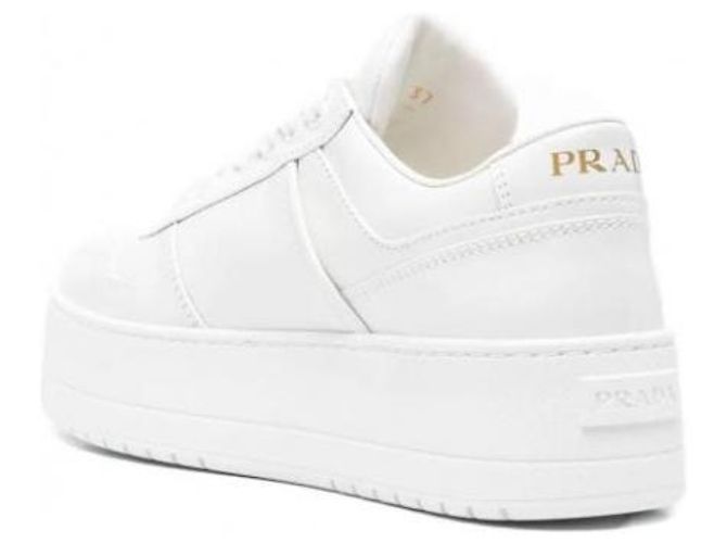 Prada Downtown Bold Leder-Sneaker - Ansicht 6