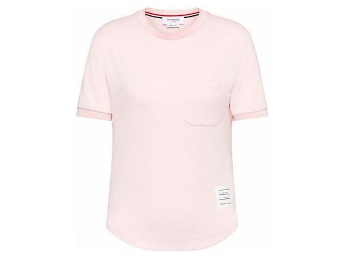 Thom Browne Camiseta con bolsillo de algodón Milano - vista 4