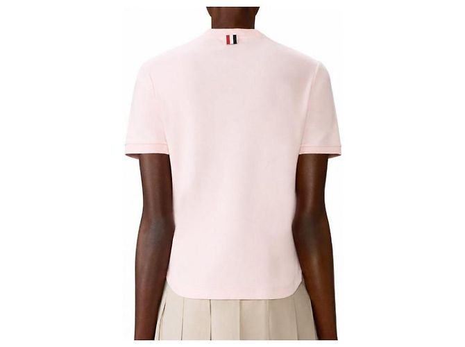 Thom Browne Camiseta con bolsillo de algodón Milano - vista 7