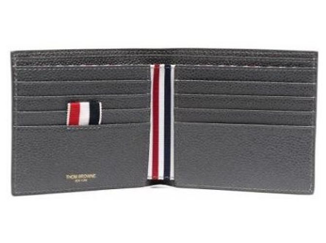 Thom Browne Pebble Grain Bi-Fold Wallet - view 6