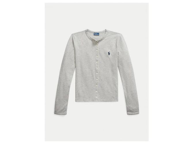 Polo Ralph Lauren Classic Cardigan Grau - Ansicht 4