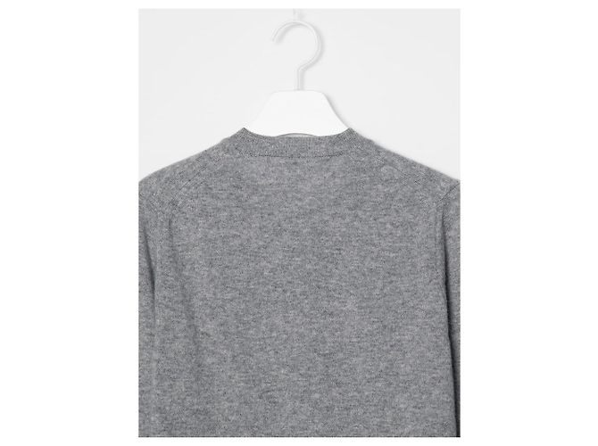 Comme Des Garcons Strickcardigan Herz Gray AX - Ansicht 10