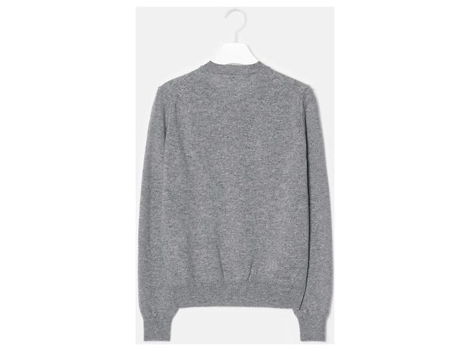Comme Des Garcons Strickcardigan Herz Gray AX - Ansicht 6
