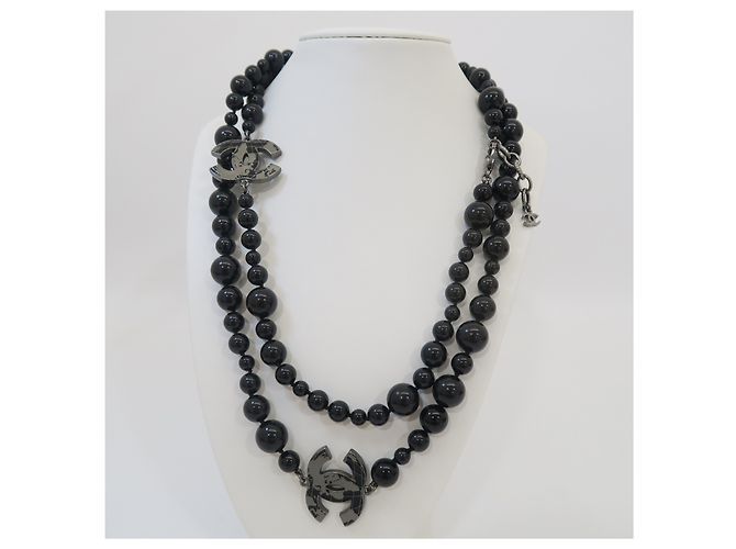 Chanel Collana lunga di perle Black Pearl Edizione Limitata - vista 2