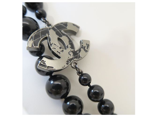 Chanel Collana lunga di perle Black Pearl Edizione Limitata - vista 3