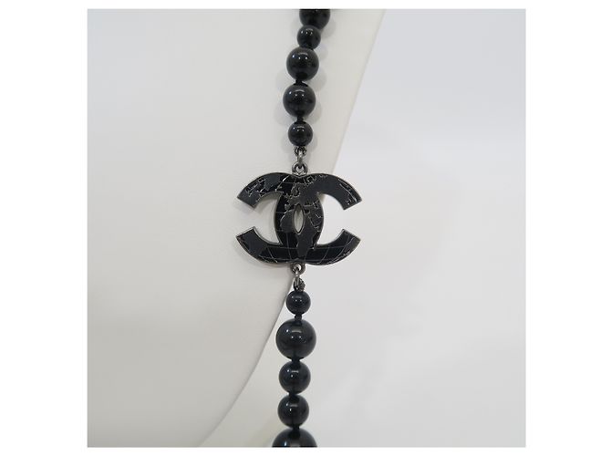 Chanel Collana lunga di perle Black Pearl Edizione Limitata - vista 5