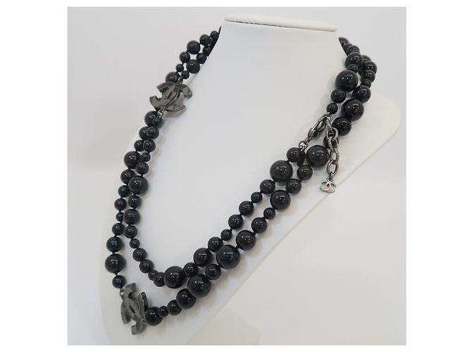 Chanel Collana lunga di perle Black Pearl Edizione Limitata - vista 8