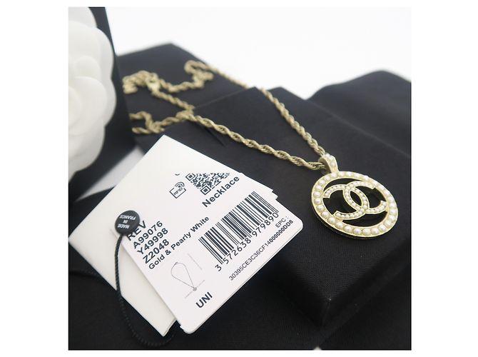 Collana Chanel Pearl Round - vista 3