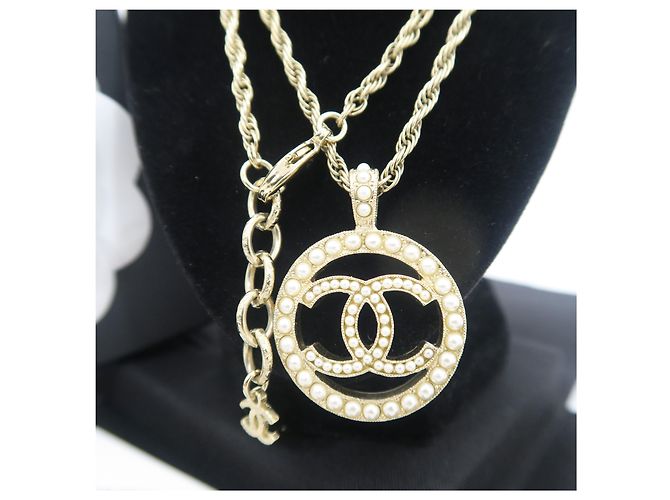 Collana Chanel Pearl Round - vista 4
