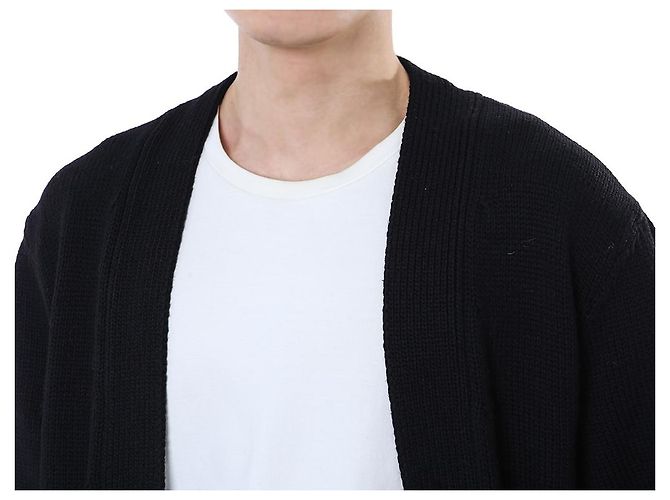 Balmain Wool V-Neck Cardigan with Silver Buttons - view 5