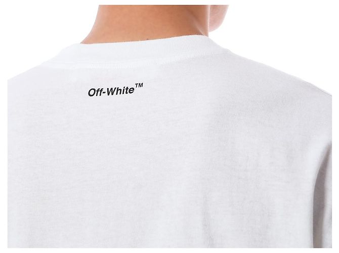 Off White Mona Lisa Print Oversized T-Shirt - Ansicht 15