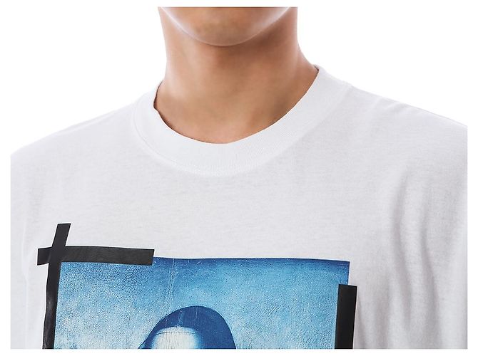 Off White Mona Lisa Print Oversized T-Shirt - Ansicht 5