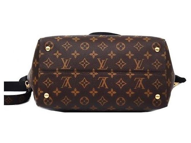 Louis Vuitton Borsa Tote Monogram Canvas MM Nero - vista 4