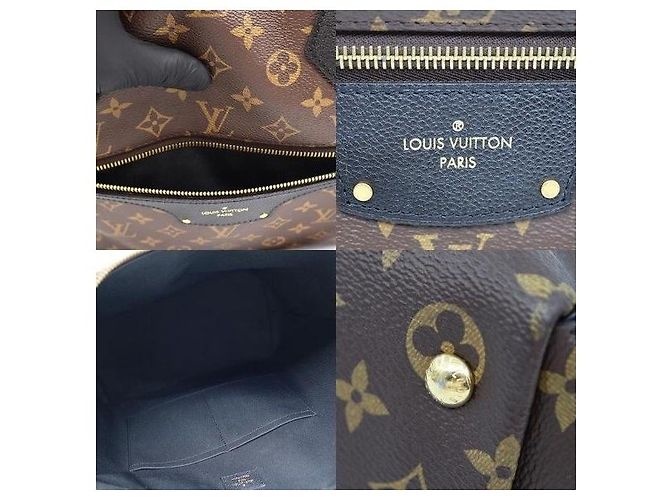 Louis Vuitton Borsa Tote Monogram Canvas MM Nero - vista 6