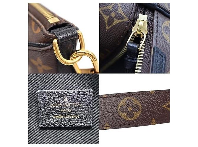 Louis Vuitton Borsa Tote Monogram Canvas MM Nero - vista 7