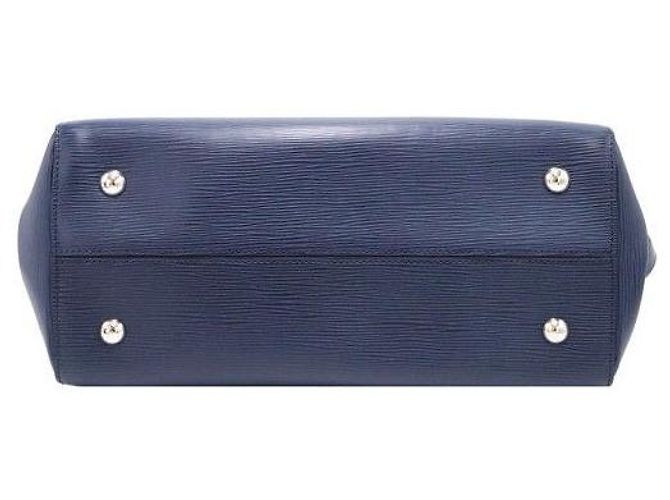 Louis Vuitton Borsa Milly MM in pelle Epi blu - vista 6