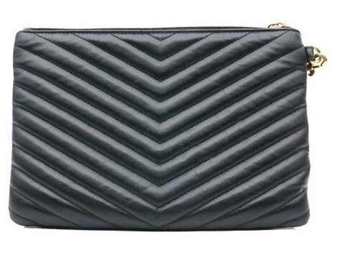 Autre Marque Classic Monogram Small Strap Pouch Clutch - Ansicht 4