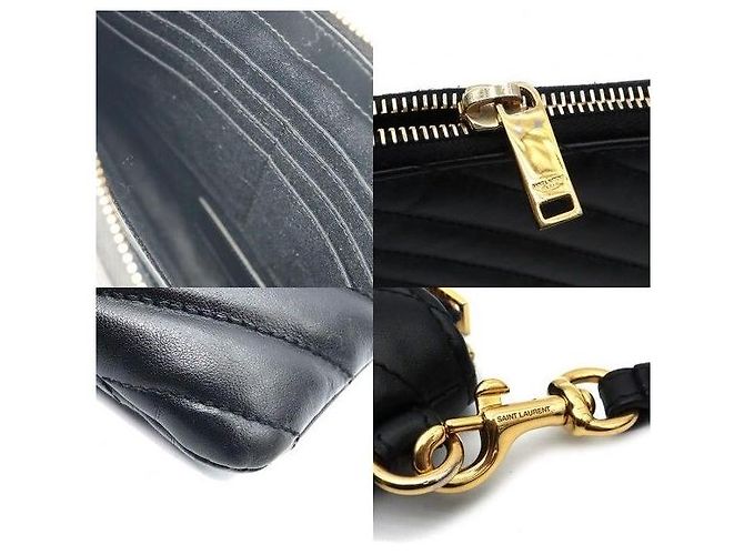 Autre Marque Classic Monogram Small Strap Pouch Clutch - Ansicht 7