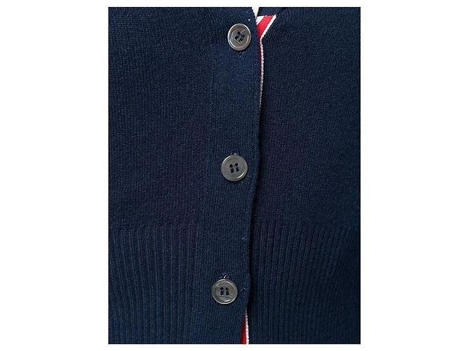 Thom Browne Kaschmir-Cardigan für Damen Navy - Ansicht 3