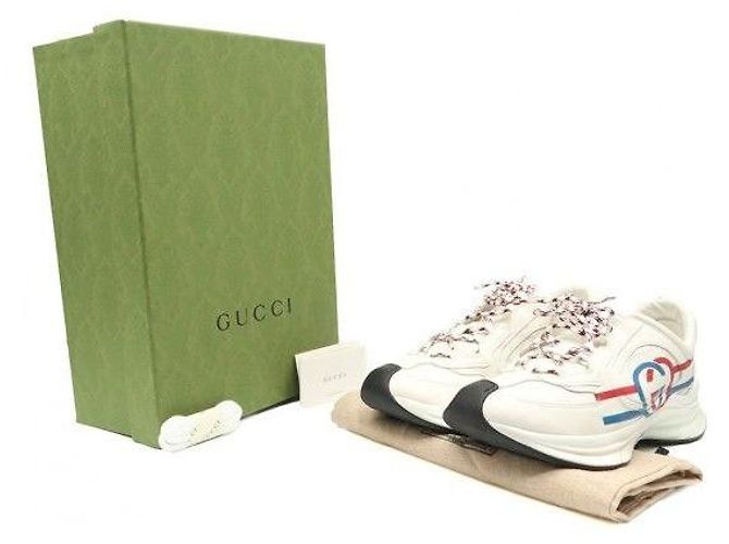 Gucci Sneakers Interlocking Stripe Run da uomo - vista 2