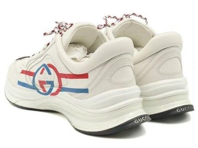 Gucci Sneakers Interlocking Stripe Run da uomo - vista 4