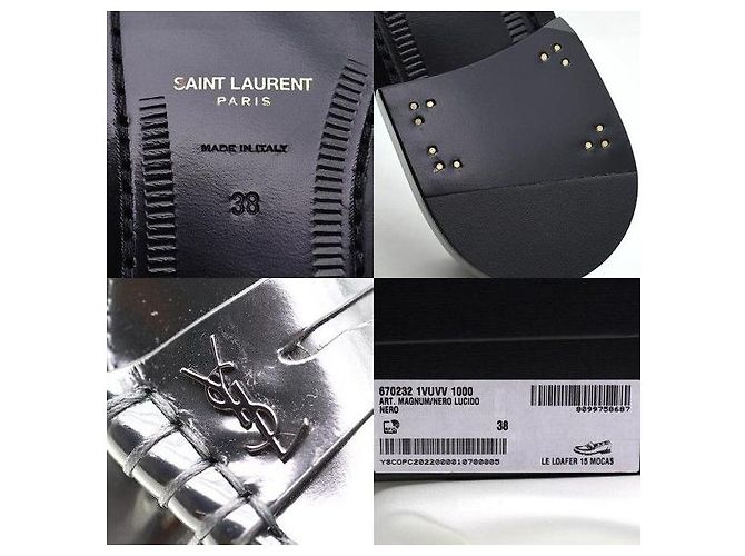 Autre Marque Penny Loafer Monogram Nere - vista 6