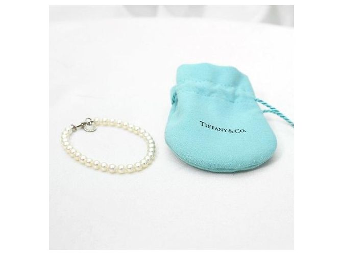 Tiffany & Co Bracciale di perle Sterling Silver Ziegfeld Collection - vista 2