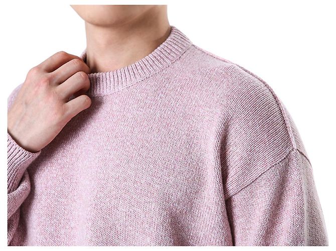 Loro Piana Kaschmir Rundstrick Pullover Rosa - Ansicht 10