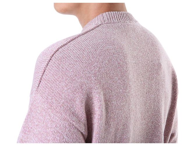 Loro Piana Kaschmir Rundstrick Pullover Rosa - Ansicht 17