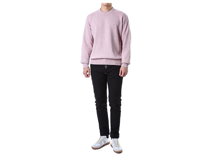 Loro Piana Kaschmir Rundstrick Pullover Rosa - Ansicht 2