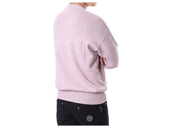 Loro Piana Kaschmir Rundstrick Pullover Rosa - Ansicht 23