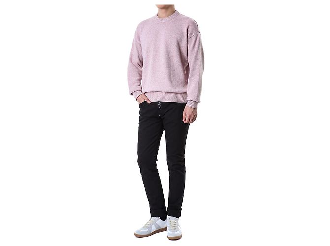 Loro Piana Kaschmir Rundstrick Pullover Rosa - Ansicht 6
